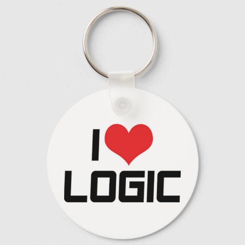 I Love Logic Keychain