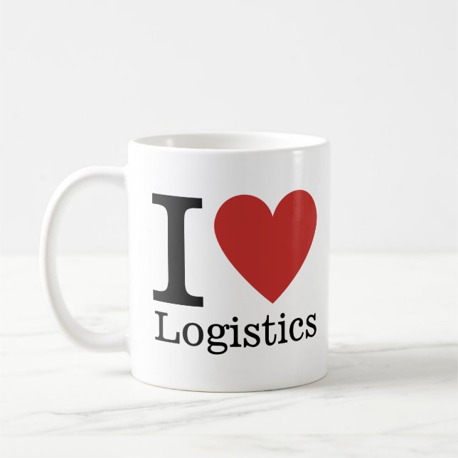 I ❤️ Love Logistics - Logistics Dept. MUG (Left)