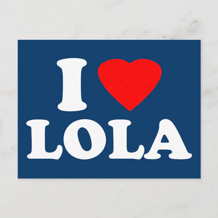 Love lola with With Love,