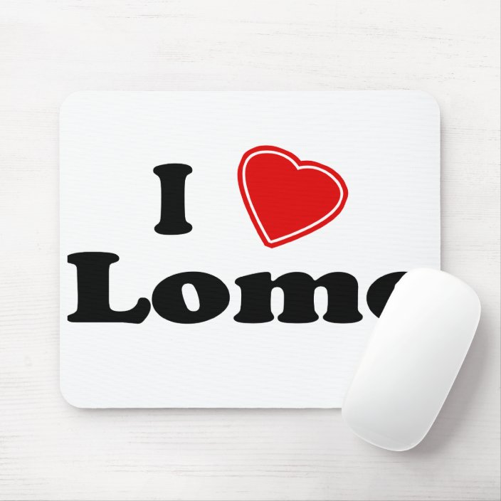 I Love Lome Mouse Pad
