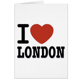 I LOVE LONDON CARDS