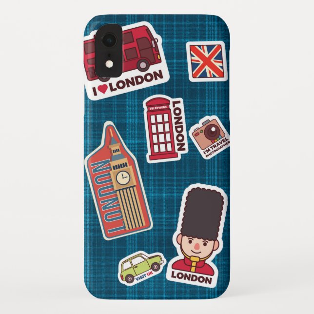 I Love London Case-Mate iPhone Case (Back)