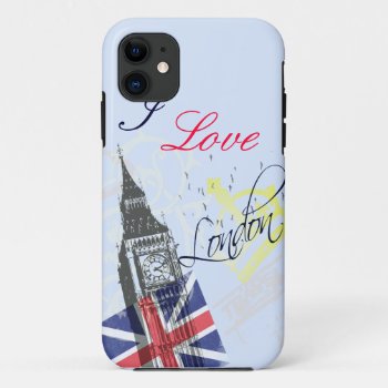 I Love London Iphone5 Cases by In_case at Zazzle