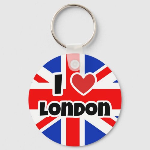 I love London Keychain