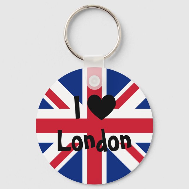 I Love London Keychain (Front)