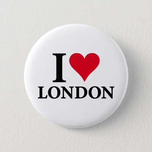 I LOVE LONDON on whitepng Button