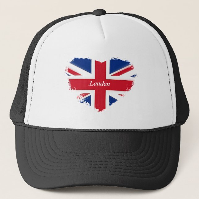 I love London Trucker Hat (Front)