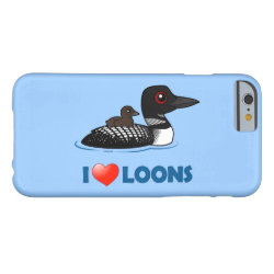 I Love Common Loons Case-Mate Barely There iPhone 6 Case