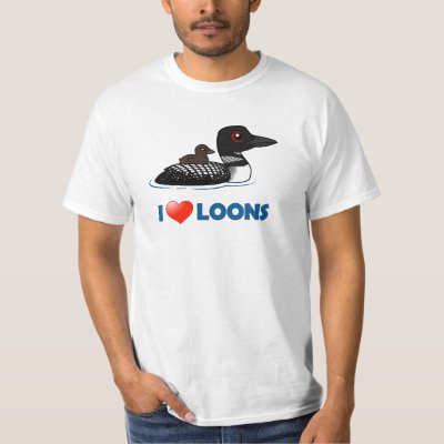 I Love Loons T-Shirt