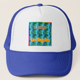 I LOVE Los Angeles 16 Palms Hat