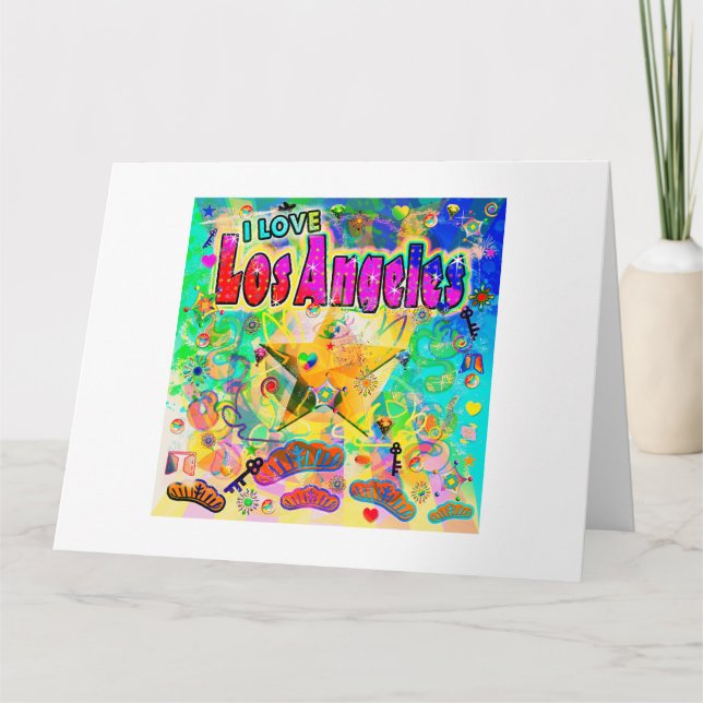 I LOVE Los Angeles Epoch Hour Card (Front)