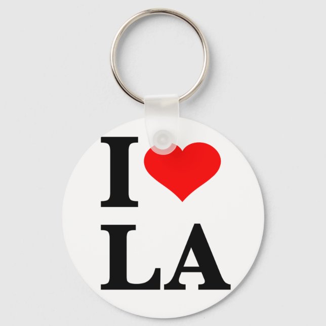 I Love Los Angeles Keychain (Front)