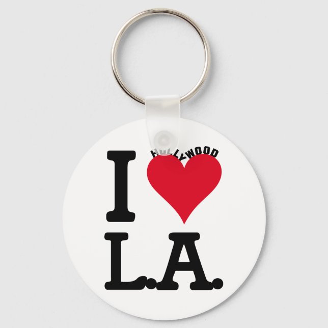 I LOVE LOS ANGELES KEYCHAIN (Front)