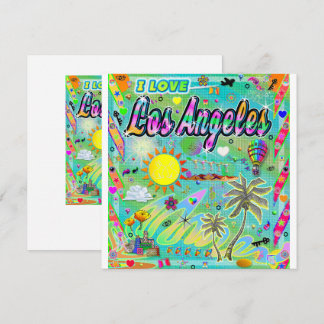 I LOVE Los Angeles Nu Era Card