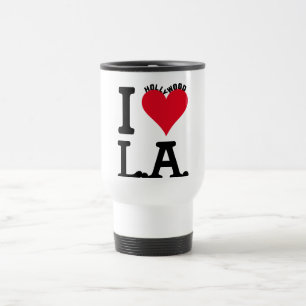 I LOVE LOS ANGELES TRAVEL MUG