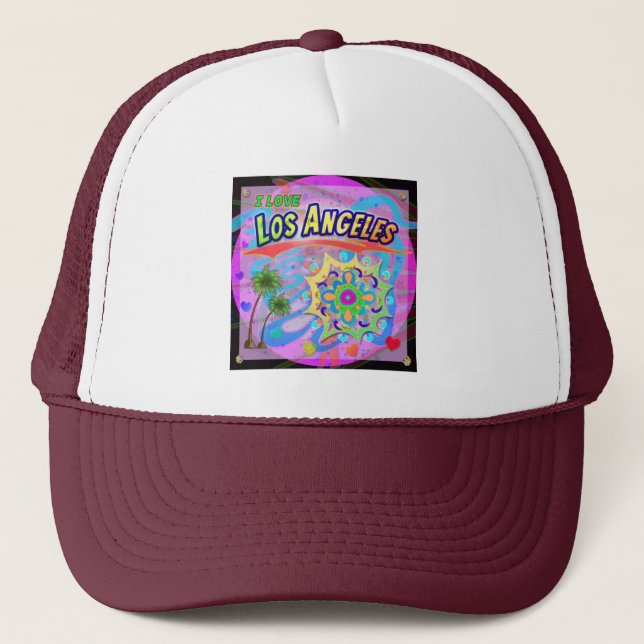 I LOVE Los Angeles True Progress Hat (Front)