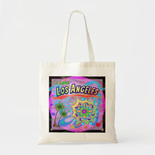 I LOVE Los Angeles True Progress Totebag Tote Bag