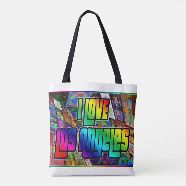 I LOVE Los Angeles Twist Bag (Back)