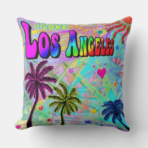 I LOVE Los Angeles Vivid Romance Pillow