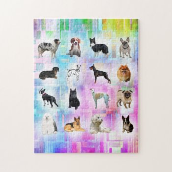 I Love Lots Of Dogs Jigsaw Puzzle by AutumnRoseMDS at Zazzle