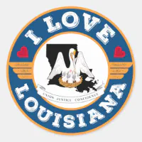 I Love Louisiana State Flag and Map Keychain | Zazzle