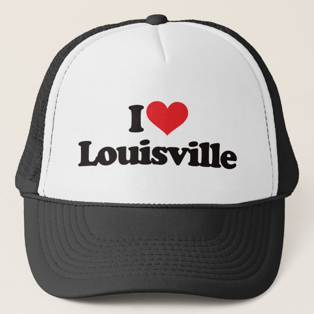 I Love Louisville Trucker Hat (Front)