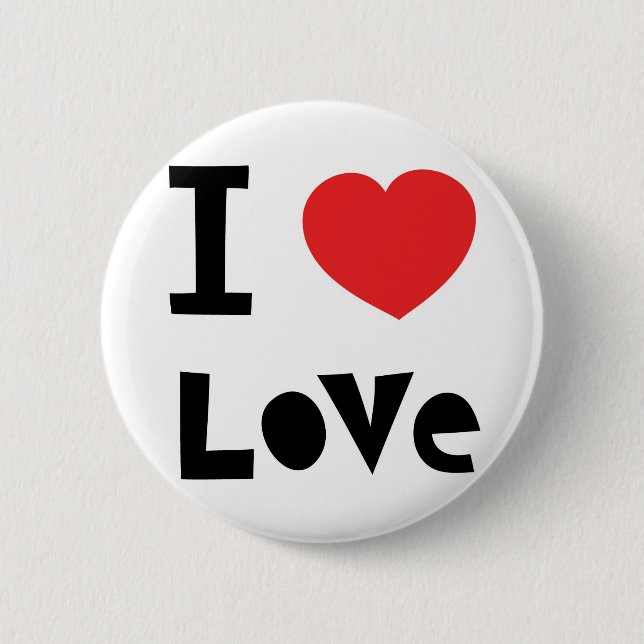 I LOVE LOVE BUTTON (Front)