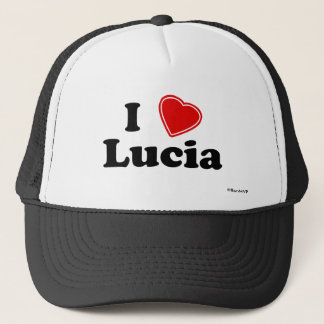 I Love Lucia Trucker Hat