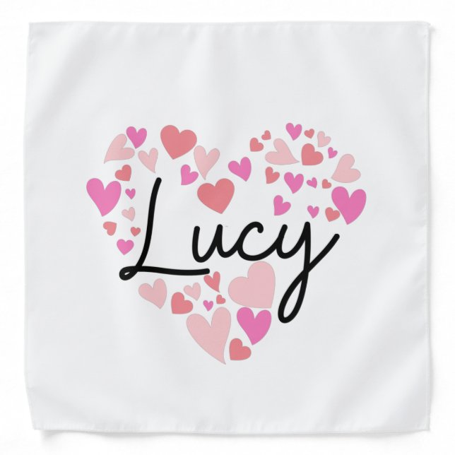 I love Lucy Bandana (Front)