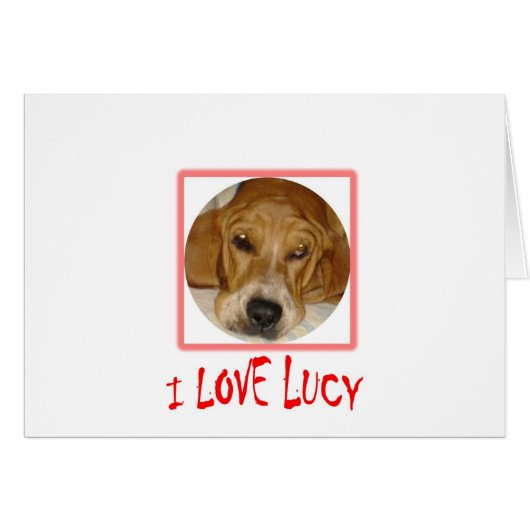 i love lucy cards (Front Horizontal)