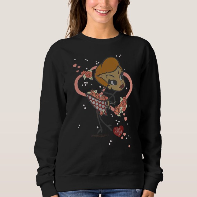 I Love Lucy Fun Girl Sweatshirt (Front)