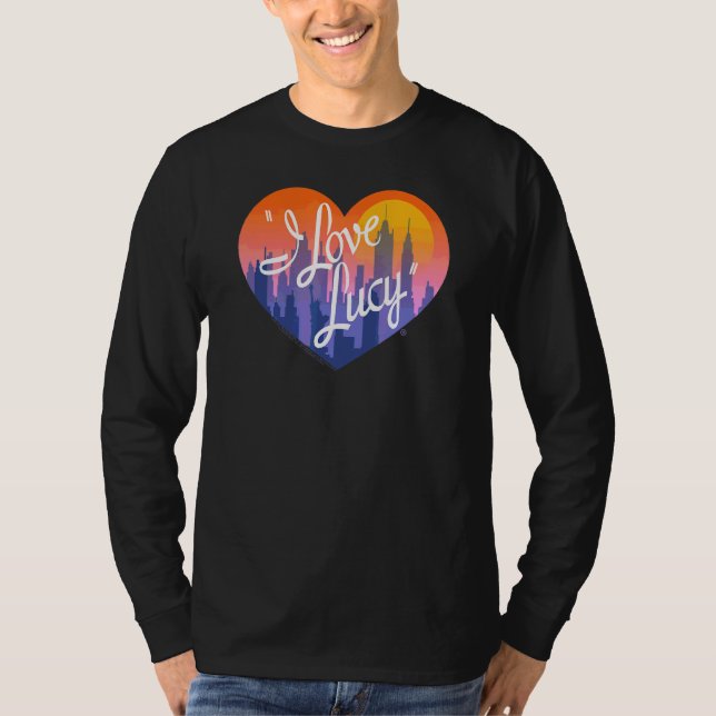 I Love Lucy Heart Of The City T-Shirt (Front)