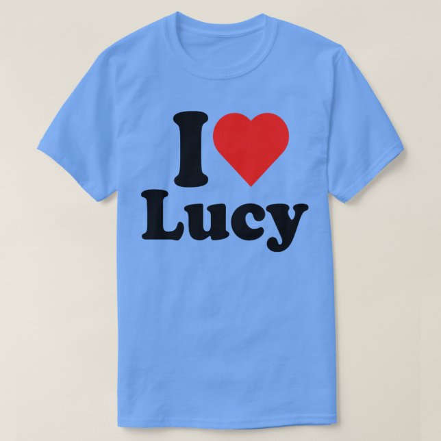 I love Lucy Lucille Love Tee (Design Front)