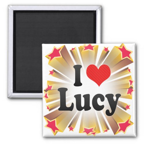 I Love Lucy Magnet