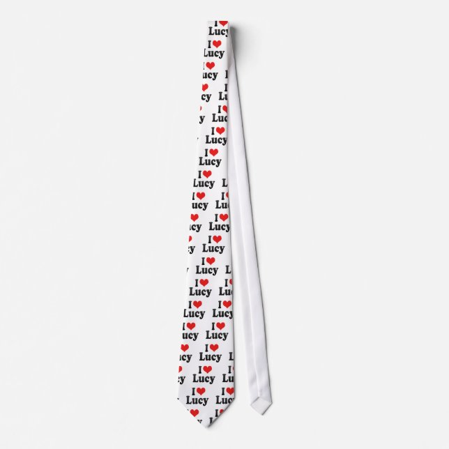 I Love Lucy Neck Tie (Front)