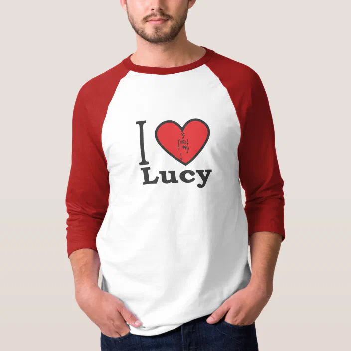 I Love Lucy T Shirt Zazzle Com