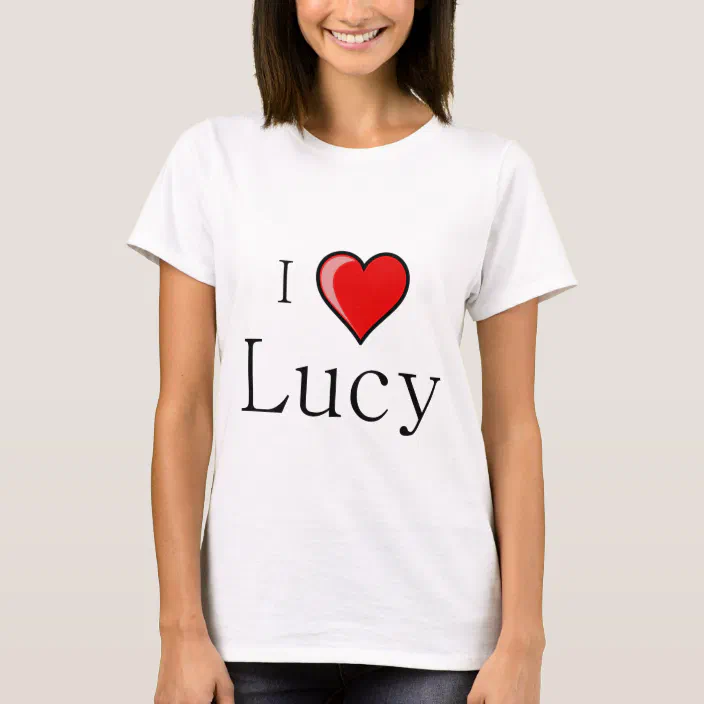I Love Lucy T Shirt Zazzle Com