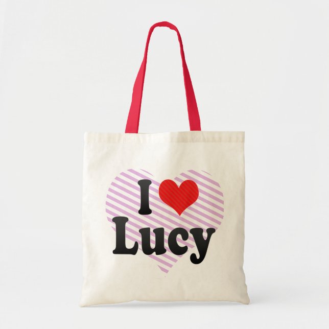 I Love Lucy Tote Bag (Front)