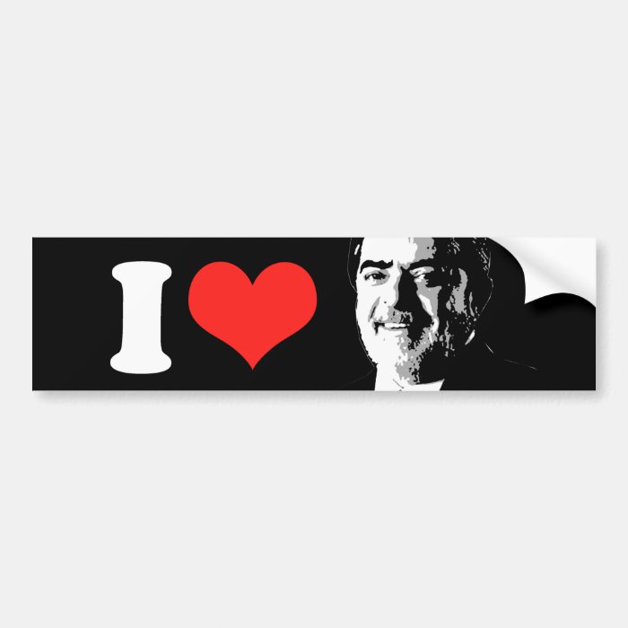 I Love Luiz Inácio Lula da Silva Bumper Stickers