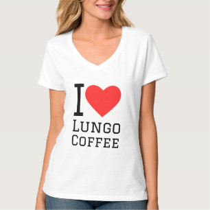 I love lungo coffee T-Shirt