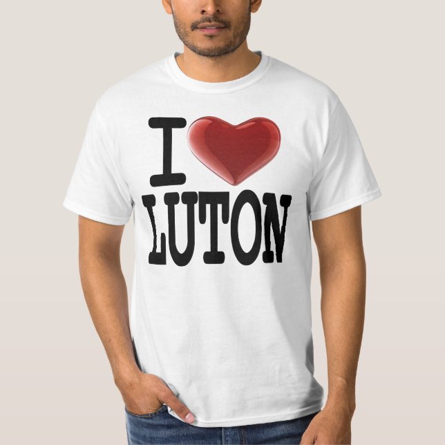 I Love LUTON T-Shirt (Front)
