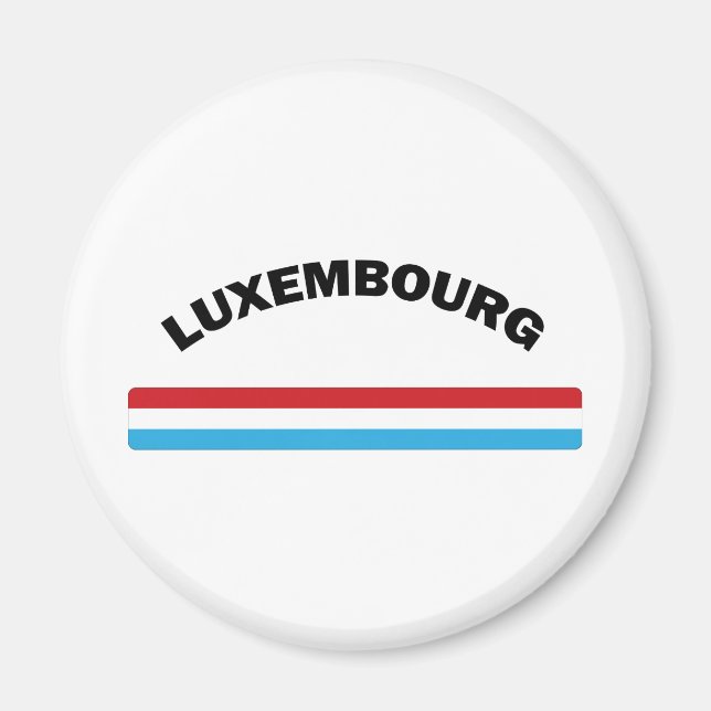 I Love Luxembourg Magnet (Front)
