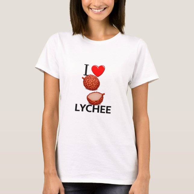 I Love Lychee T-Shirt (Front)