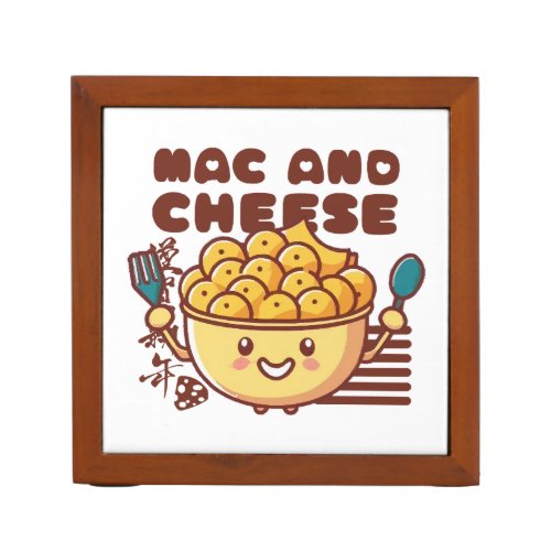 I Love Mac and Cheese Kawaii Desk Organizer