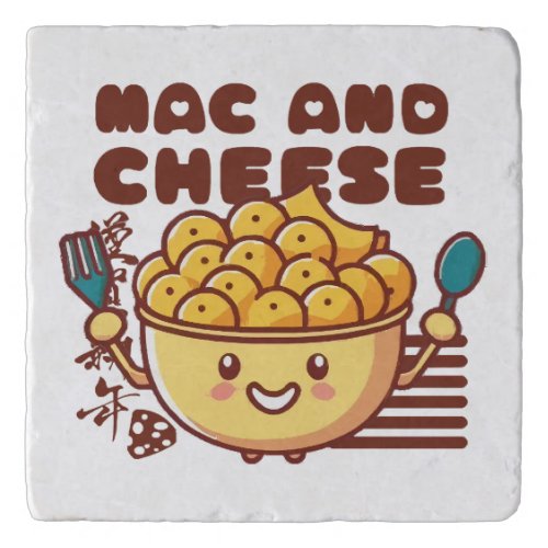 I Love Mac and Cheese Kawaii Trivet