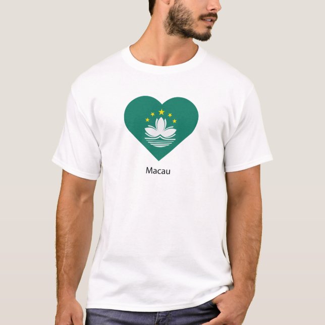 I Love Macau T-Shirt (Front)