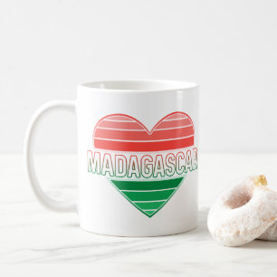 I Love Madagascar, Malagasy Heart Coffee Mug