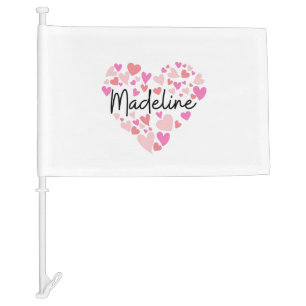 I love Madeline Car Flag