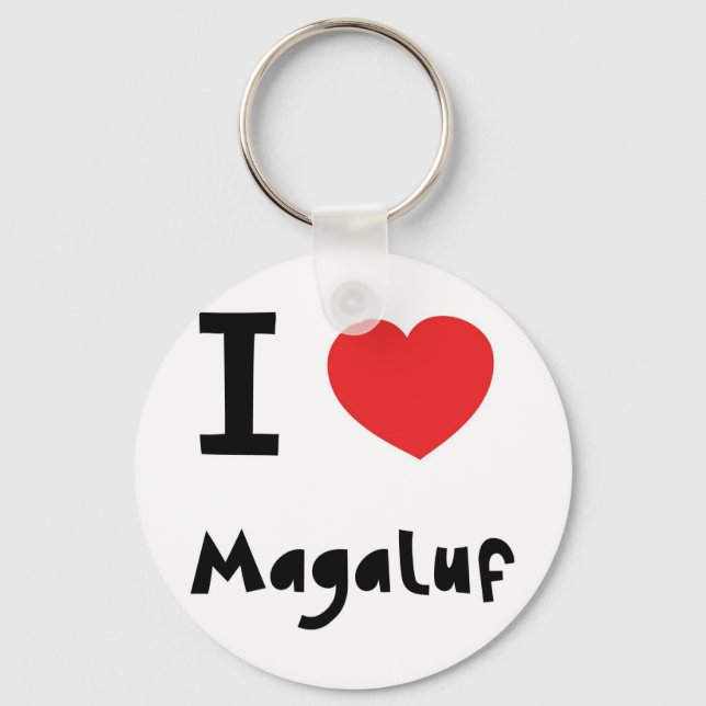 I love Magalluf Keychain (Front)
