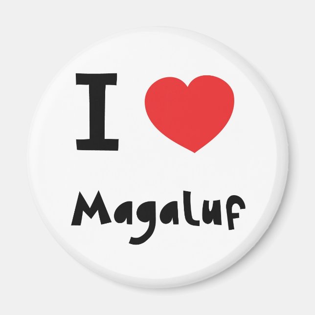 I love Magalluf Magnet (Front)